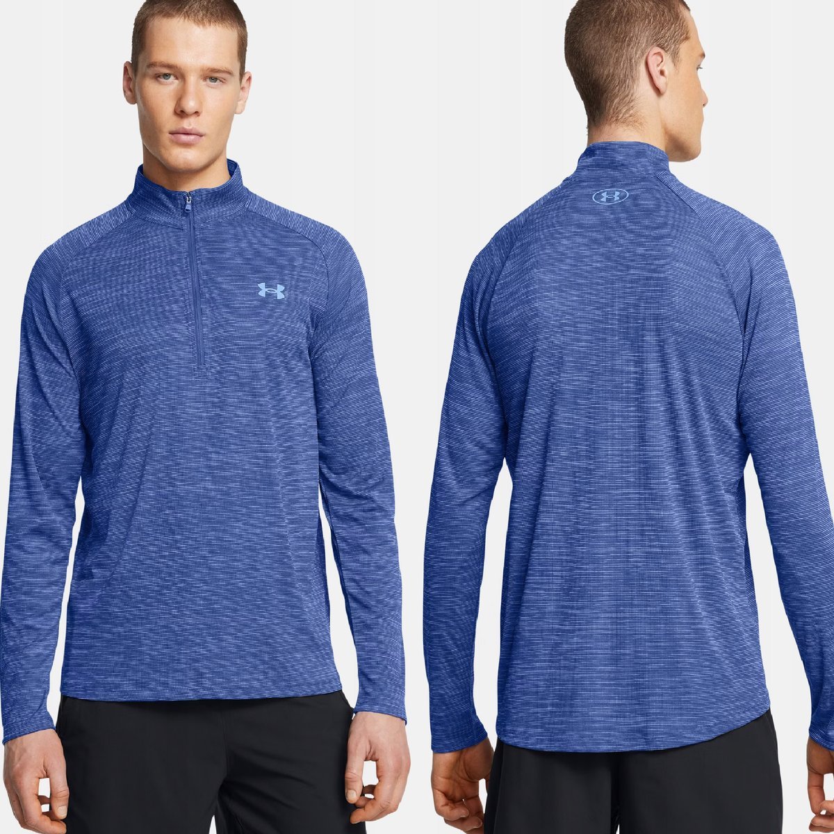 Koszulka Męska Longsleeve Under Armour Tech Textured 1/2 Zip Sm