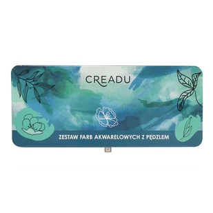 Creadu, Zestaw farb akwarelowych z pędzlem - Farby i media malarskie - miniaturka - grafika 1