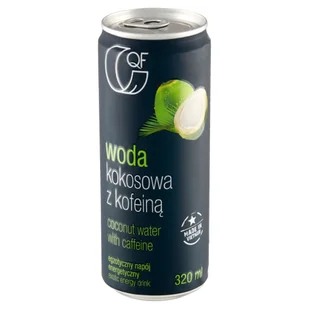 Quality Food Woda Kokosowa z Kofeiną 320ml - QF - Woda Quality Food Woda Kokosowa z Kofeiną 320ml - QF - Woda - miniaturka - grafika 1