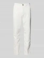 Spodnie męskie - Chinos o kroju slim fit z mieszanki bawełny organicznej model '175-SLIM NEW MILES' - miniaturka - grafika 1