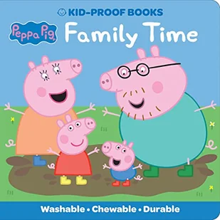 Peppa Pig: Family Time Kid-Proof Books: Kid-Proof Books - Pozostałe książki - miniaturka - grafika 1