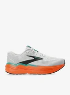 Bluzy sportowe męskie - Buty do biegania męskie Brooks Ghost Max 2 - oyster mushroom/orange/teal - miniaturka - grafika 1
