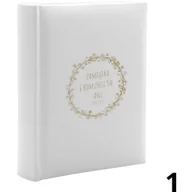 Pamiątka Pierwszej Komunii Świętej - Album komunijny wsuwany na 300 zdjęć 10x15 personalizowany 5 wzorów - miniaturka - grafika 1