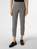 Spodnie damskie - BOSS Spodnie Kobiety Sztuczne włókno czarny|szary wzorzysty, 42 - miniaturka - grafika 1