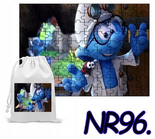 PUZZLE 35 EL. UKŁADANKA SMERFY PAPA SMERF WAŻNIAK + WORECZEK Z NADRUKIEM - Puzzle PUZZLE 35 EL. UKŁADANKA SMERFY PAPA SMERF WAŻNIAK + WORECZEK Z NADRUKIEM - Puzzle - miniaturka - grafika 1