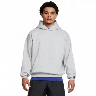 Męska bluza dresowa nierozpinana z kapturem Under Armour UA Icon Fleece Os Hood - szara - UNDER ARMOUR - Bluzy sportowe męskie - miniaturka - grafika 1