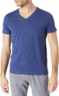 s.Oliver t-shirt męski granatowy M/38 - Koszulki męskie - miniaturka - grafika 1