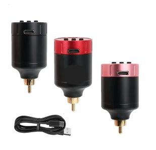 Zasilacz Bezprzewodowy T003 - Wyposażenie studia tatuażu - miniaturka - grafika 1