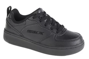 Skechers Sport Court 92 405696L-BBK chłopięce sneakersy czarne - Buty dla chłopców - miniaturka - grafika 1