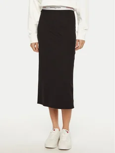 Tommy Jeans Spódnica ołówkowa DW0DW19365 Czarny Slim Fit - Spódnice - miniaturka - grafika 1