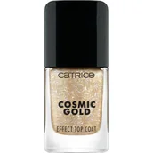 Lakiery do paznokci - Catrice Effect Top Coat Cosmic Gold Lakier do paznokci 10,5 ml Odcień 030 Celestial Light - miniaturka - grafika 1