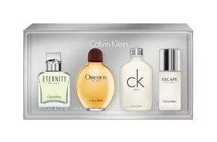 Calvin Klein - Zestaw (Eternity (M) EDT/S + Obsession (M) EDT/S + One (M) EDT/S + Escape (M)) 4x15ml - Zestawy perfum męskich - miniaturka - grafika 1