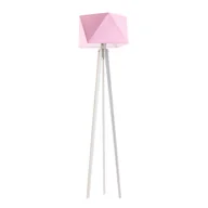 Lampy stojące - Lampa podłogowa drewniana tripod BOMBAJ - miniaturka - grafika 1