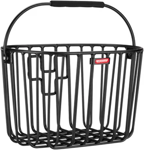 KLICKfix Klickfix koszyk na rower kosz Alumino, czarny 0393KLIK - Koszyki rowerowe - miniaturka - grafika 1