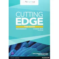 Książki do nauki języka angielskiego - Longman Pearson Cutting Edge 3ed Pre-Interm. SB+MyEnglishLab + DVD - miniaturka - grafika 1
