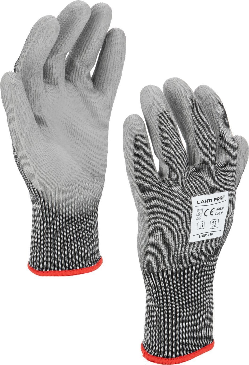 Lahti Pro Rękawice pu cut res. f, l200507p