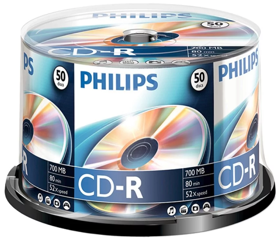 Philips CD-R 700MB 52x Szpula*50 (CR7D5NB50/00)