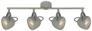Candellux Lampa sufitowa reflektorek PENT PLAFON LISTWA 4X50W GU10 BETONOWY SZARY 94-68071 - Lampy sufitowe - miniaturka - grafika 1