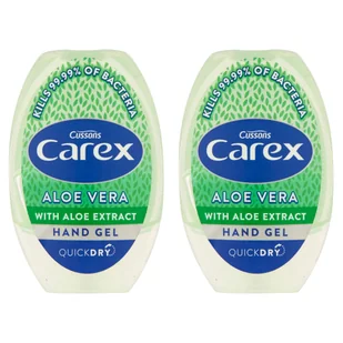 Żel antybakteryjny do rąk Carex Aloe Vera 50 ml Carex/Green - Akcesoria do okularów - miniaturka - grafika 2