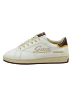 Trampki damskie - GANT Footwear Skórzane sneakersy w kolorze biało-beżowym - miniaturka - grafika 1