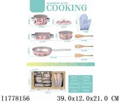 Zabawki AGD - TOY SET OF KITCHEN 10PCS I1778156 - miniaturka - grafika 1