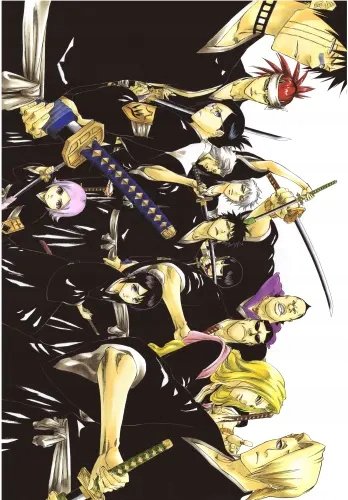 Plakat Anime Manga Bleach blh_048 A2 (custom)