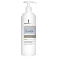 Mleczka do demakijażu - Afrodita, Clean Up Camomile Sensitive, Mleczko Oczyszczające, 500ml - miniaturka - grafika 1