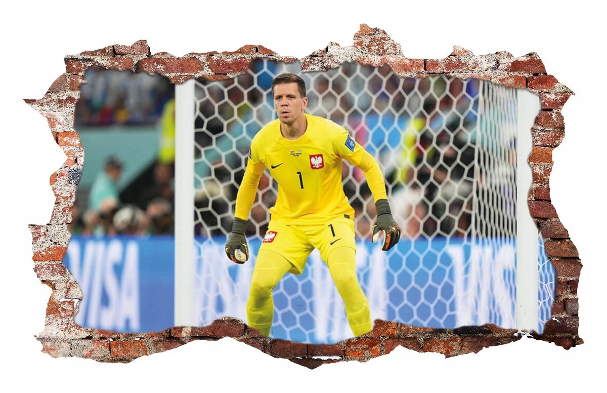 Naklejka na ścianę Wojciech Szczęsny 115x75 cm #2