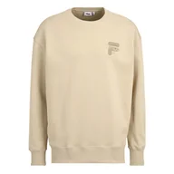 Bluzy męskie - Męska Bluza FILA BABEN OVERSIZED FAM0332-70015 – Beżowy - miniaturka - grafika 1
