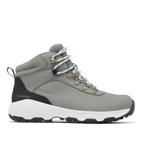 Columbia Damskie buty trekkingowe Newton Wander ze średnim stanem, Kamieniołom chłodny zielony, 41.5 EU
