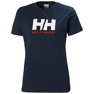 Helly Hansen Damska koszulka z krótkim rękawem z logo Hh - Koszulki i topy damskie - miniaturka - grafika 1