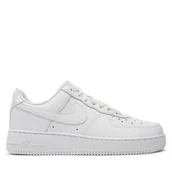 Sneakersy męskie - Sneakersy Nike Air Force 1 '07 Fresh DM0211 100 Biały - miniaturka - grafika 1