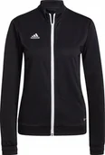 Bluzy damskie - Adidas Bluza damska adidas Entrada 22 Track Jacket czarna H57525 L - miniaturka - grafika 1