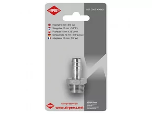 Przyłącze na wąż 10 mm x 3/8" GZ Airpress 4346825 - Akcesoria pneumatyczne - miniaturka - grafika 1