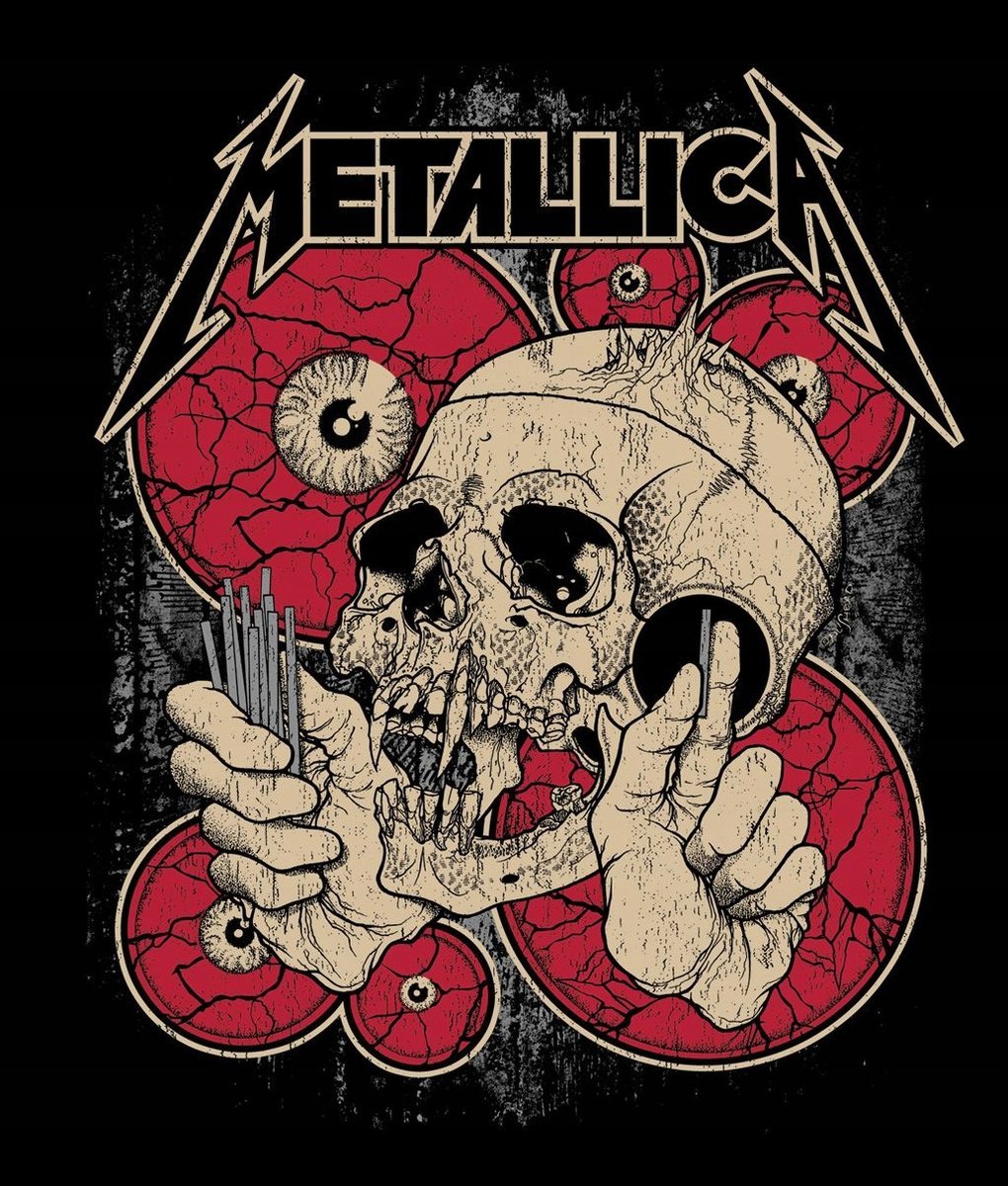 PUZZLE Metallica - Master of Puppets + IMIĘ Pudełko 120 el.