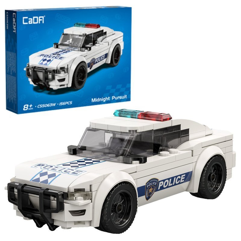 Klocki konstrukcyjne CaDA wyścigówka Samochód wyścigowy Midnight Pursuit 156 elementów