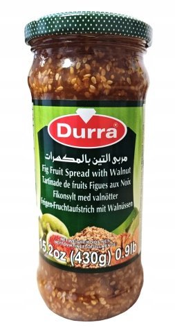 Fig Jam with walnuts and sesame fruit spread Durra 430g