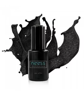 Neess Lakier hybrydowy Noc W Rio 4 ml czarny - Lakiery hybrydowe - miniaturka - grafika 1