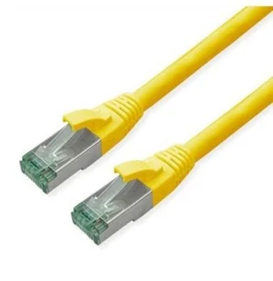 ROLINE RM S/FTP PiMF Patch Cord Cat.6A, żółty, 20 m - Patchcordy - miniaturka - grafika 1