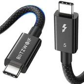 Kable USB - Kabel USB-C / USB-C BlitzWolf BW-HDC8 240W 1.5m czarny - miniaturka - grafika 1