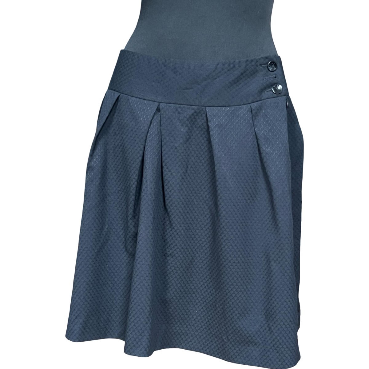 next Spódnica Midi Wygodna Stylowa Elegancka Czarna Rozmiar 40