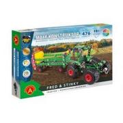 Zabawki konstrukcyjne - Alexander Mały konstruktor Fred & Stinky Traktor - miniaturka - grafika 1