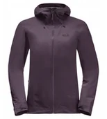 Kurtki i kamizelki sportowe damskie - Jack Wolfskin Highest Peak 3l Jkt W 1115121-2042 Fioletowe XL - miniaturka - grafika 1