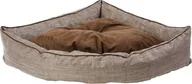 Legowiska dla psów - Diversa Diversa Legowisko Corner M brąz - miniaturka - grafika 1