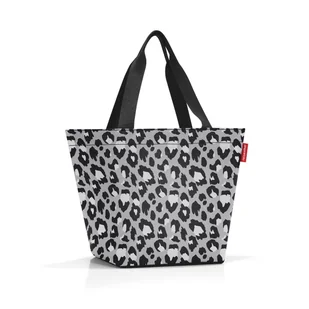 Torba SHOPPER M, leo nero, Reisenthel - Torebki damskie - miniaturka - grafika 1