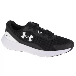 Buty Under Armour Surge 3 M 3024883-001 czarne - Buty sportowe męskie - miniaturka - grafika 1