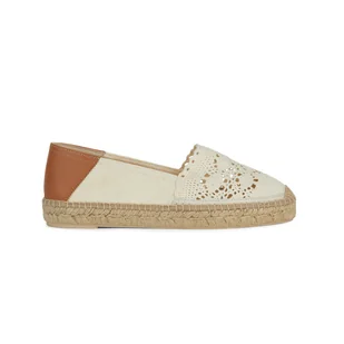 Damskie espadryle GEOX D LAMPEDUSA D D45V0D-0DS10-C6738 – Beżowy - Półbuty damskie - miniaturka - grafika 1