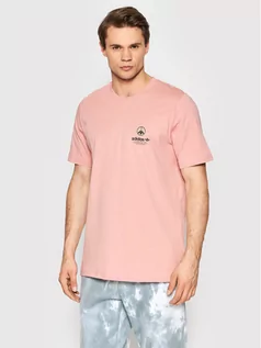 Koszulki sportowe męskie - T-Shirt Graphics United HF4910 Różowy Regular Fit - adidas - grafika 1