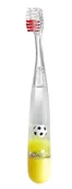 Szczoteczki do zębów - Dr Scott szczoteczka do zębów z kryształkami z minutnikiem 1 sztuka = żółta piłka nożna dla dzieci od 3 roku życia - miniaturka - grafika 1