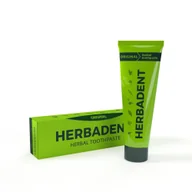 Pasty do zębów - HERBADENT ORIGINAL Ziołowa pasta do zębów z fluorem 75 g - miniaturka - grafika 1